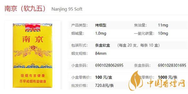 2021南京軟九五價(jià)格和圖片一覽 南京軟九五多少錢(qián)一包