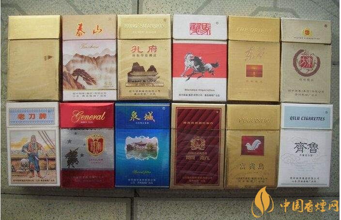 山東人喜歡抽什么煙，山東香煙價格表和圖片